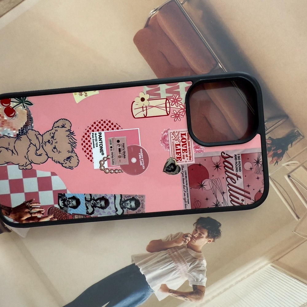 Harry Styles iPhone 12 Pro Max Case + Flower Grip